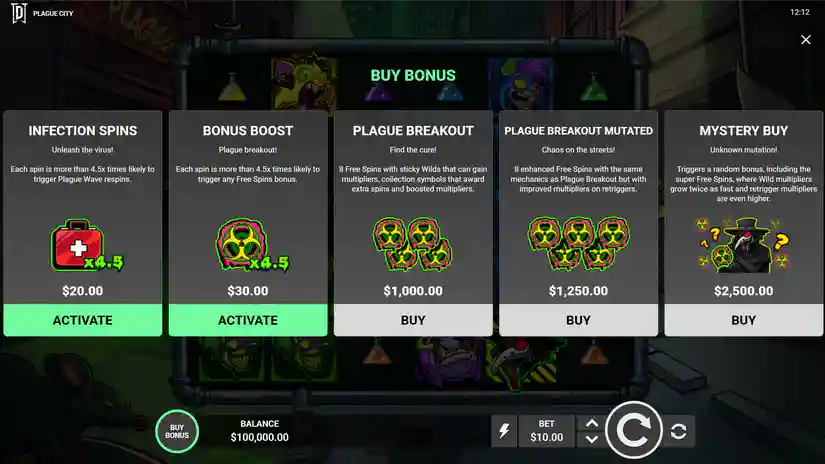 Buy Bonus