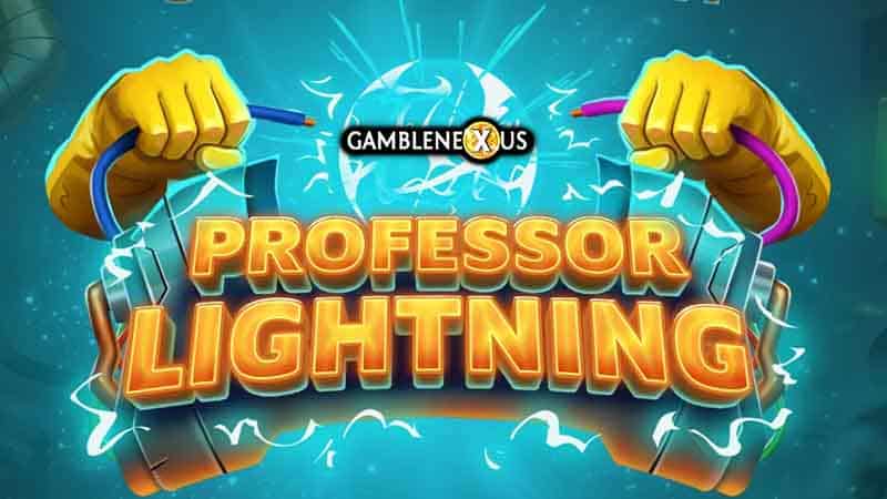 Professor Lightning Slot Logo
