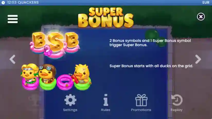 Super Bonus Game