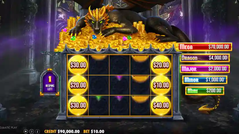 Bonus Re-spins Feature