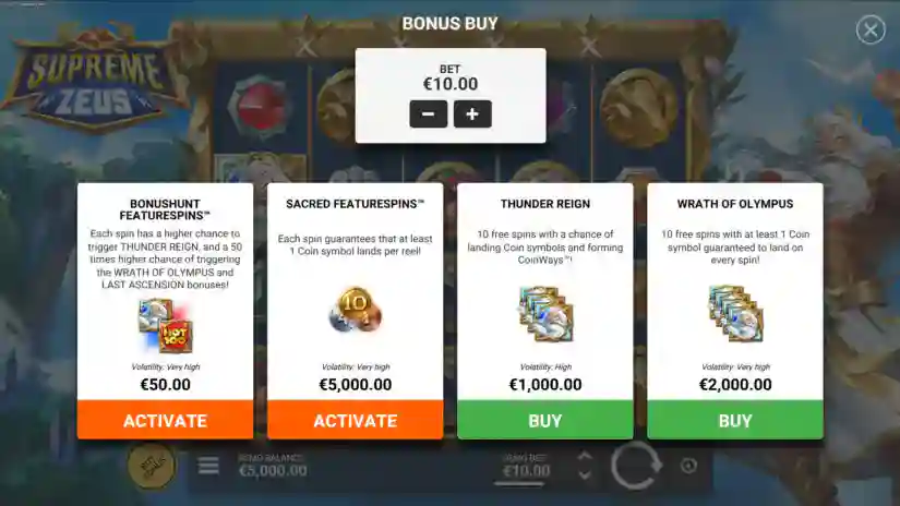 Buy Bonus