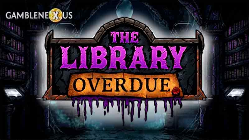 The Library Overdue Slot Logo