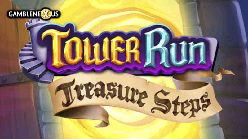 Tower Run Treasure Steps Slot Logo