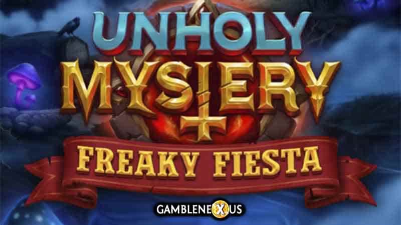 Unholy Mystery: Freaky Fiesta Slot Logo