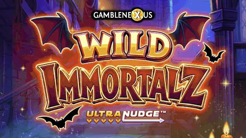 Wild Immortalz Ultranudge Slot Logo