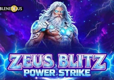 Zeus Blitz: Power Strike Slot Logo