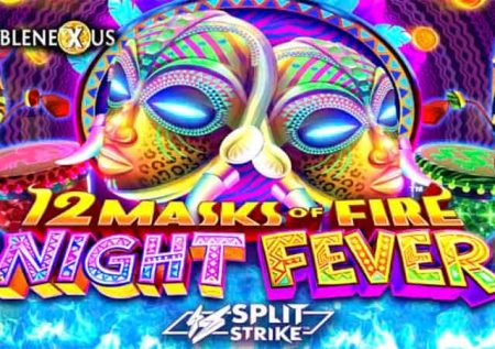 12 Masks of Fire: Night Fever Slot Logo