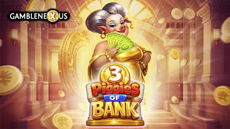 3 Piggies of Bank Slot Logo