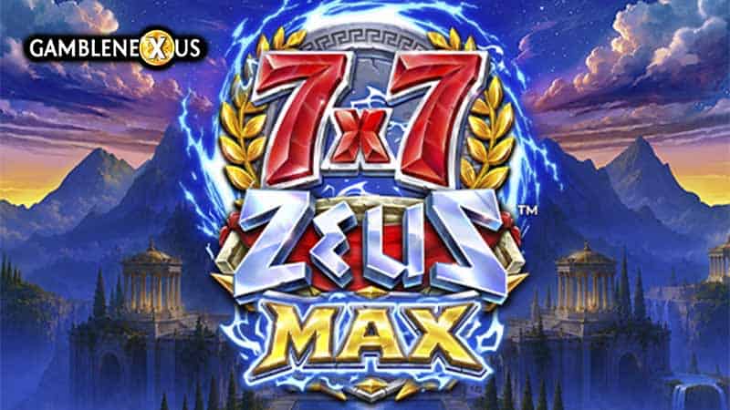 7×7 Zeus Max Slot Logo