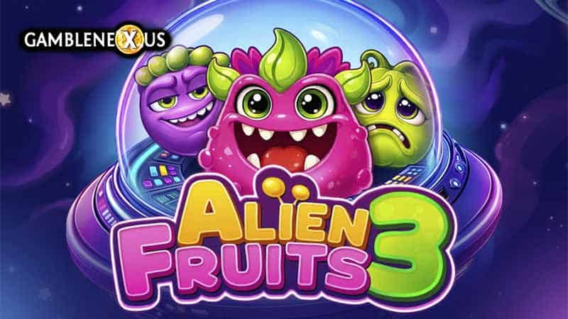 Alien Fruits 3 Slot Logo