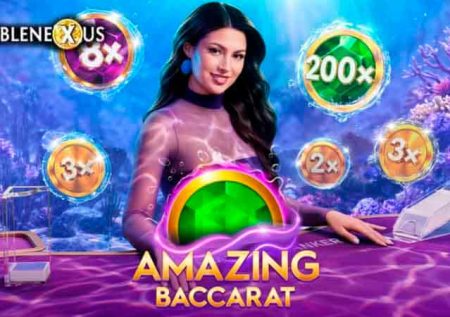 Amazing Baccarat Slot Logo