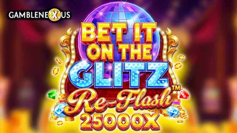 Bet It on the Glitz Re-Flash Slot Logo