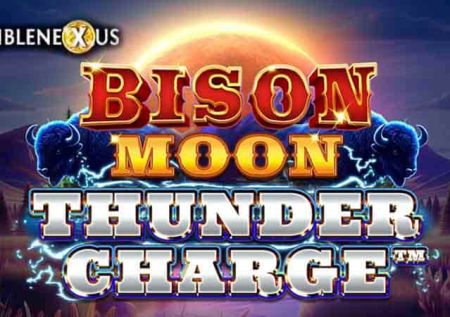 Bison Moon: Thunder Charge Slot Logo