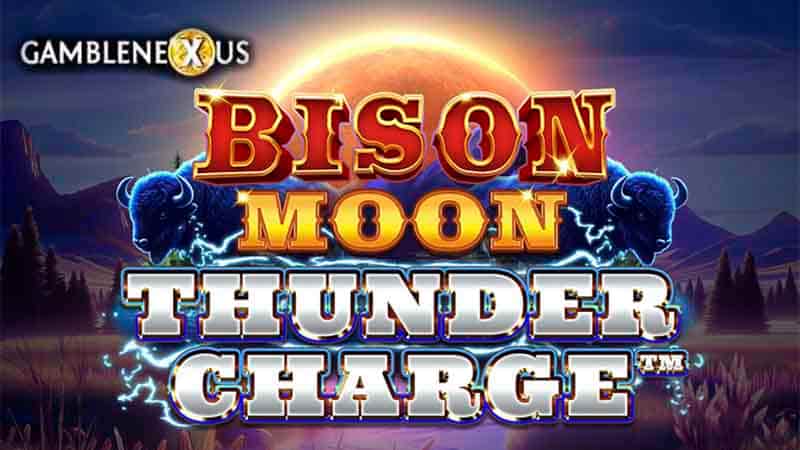 Bison Moon: Thunder Charge Slot Logo