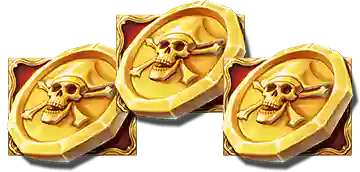 3 Scatter "Free SPINS" symbols
