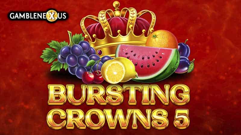 Bursting Crowns 5 Slot Logo