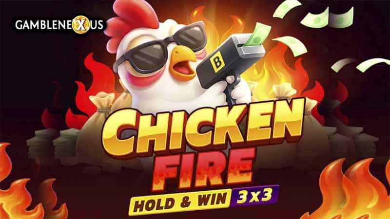Chicken Fire Slot Logo