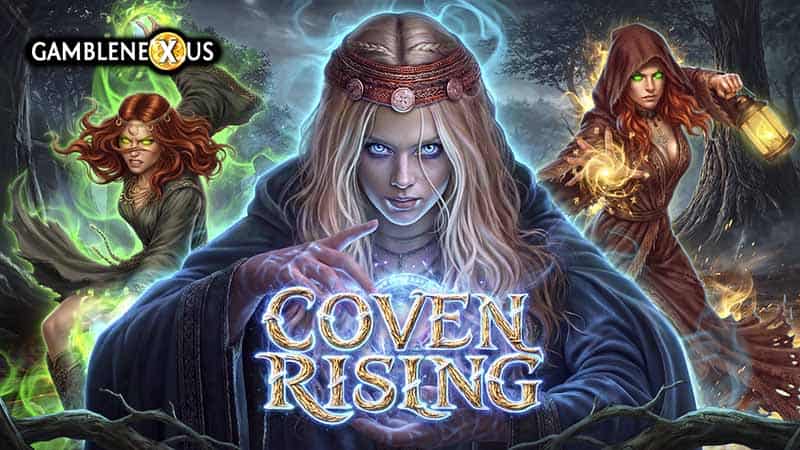 Coven Rising Slot Logo