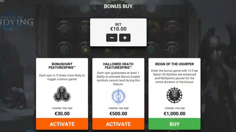 Buy Bonus