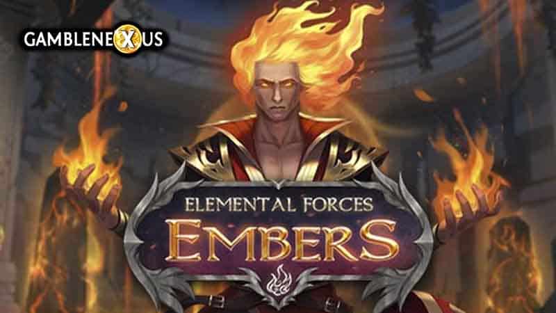 Elemental Forces Embers Slot Logo