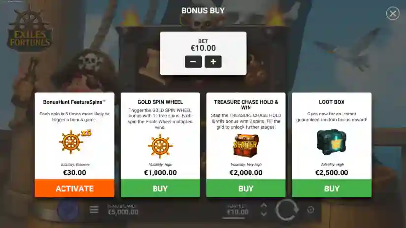 Buy Bonus