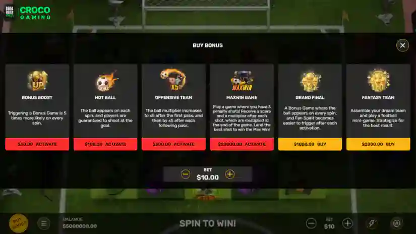 Buy Bonus