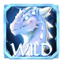  Ice Dragon WILD symbol