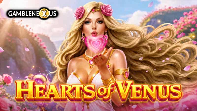 Hearts of Venus Slot Logo