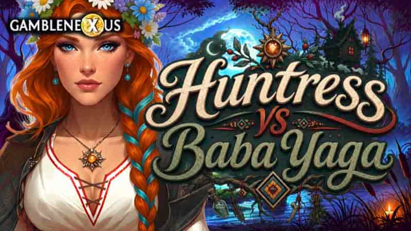 Huntress vs Baba Yaga Slot Logo