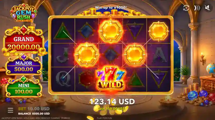 Hold And Win Bonus With Jackpots