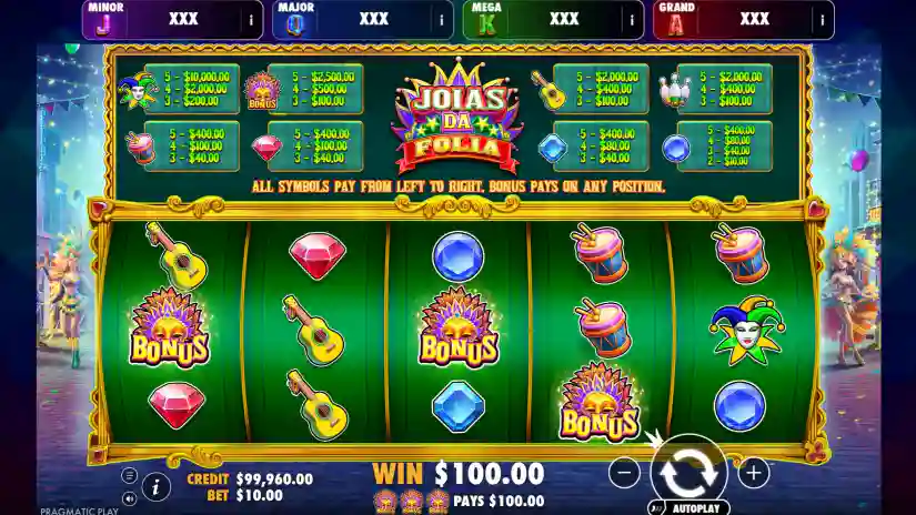Jackpot Bonus Game