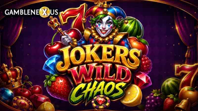 Joker’s Wild Chaos Slot Logo