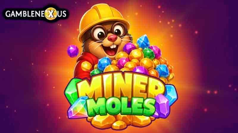 Miner Moles Slot Logo