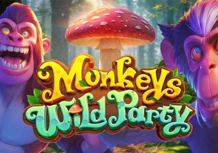 Monkeys Wild Party Slot Logo