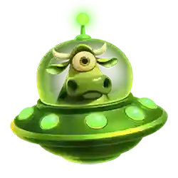 green cow