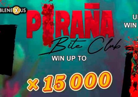 Piranha Bite Club Slot Logo