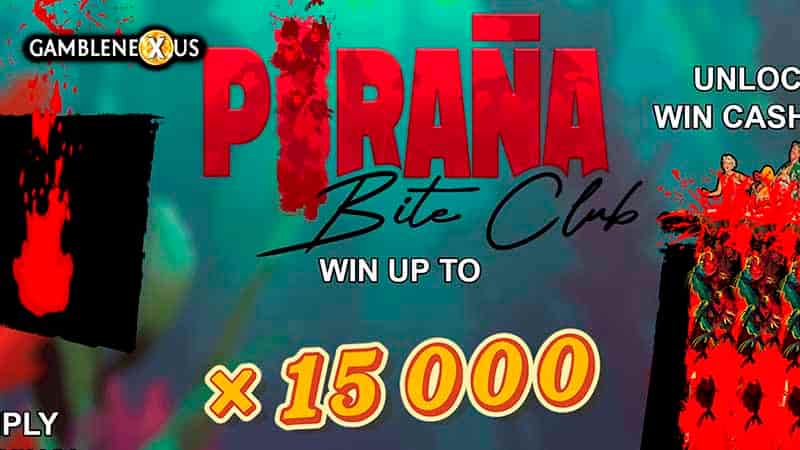 Piranha Bite Club Slot Logo