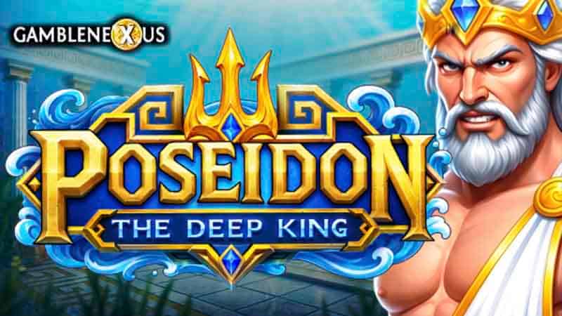 Poseidon the Deep King Slot Logo