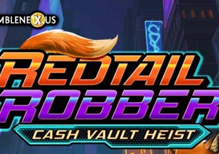 Redtail Robber Cash Vault Heist Slot Logo