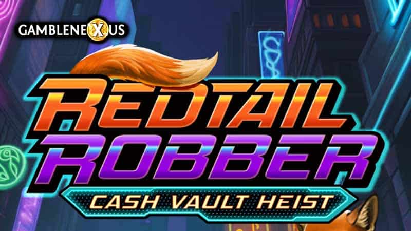 Redtail Robber Cash Vault Heist Slot Logo