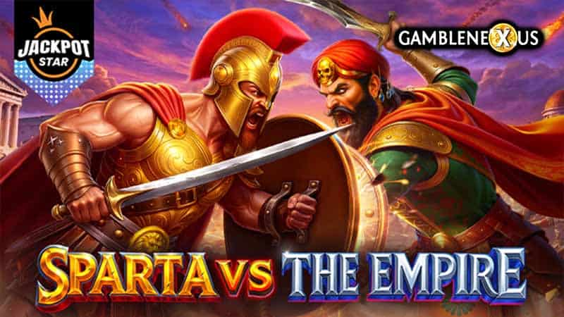 Sparta vs The Empire – Jackpot Star Slot Logo