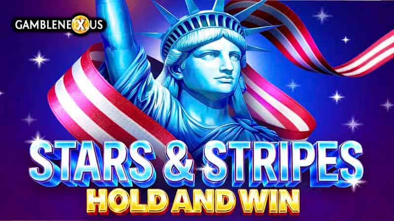 Stars & Stripes Hold and Win Slot Logo