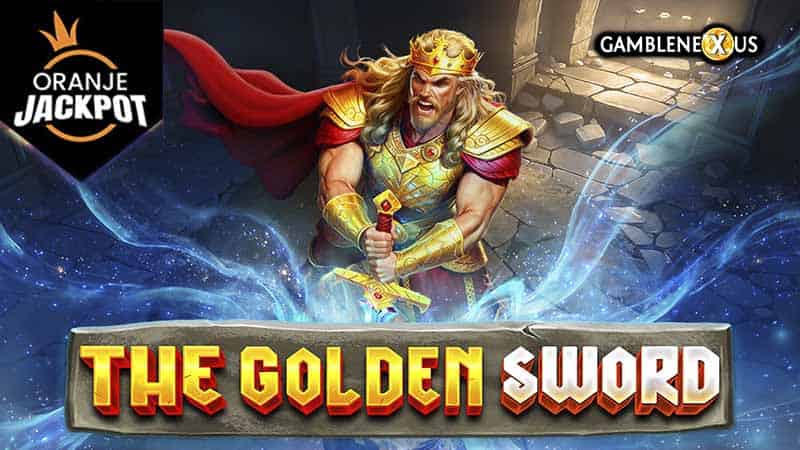 The Golden Sword Slot Logo