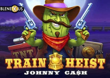 Train Heist Johnny Cash Slot Logo