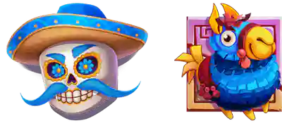 blue mariachi blue pinata
