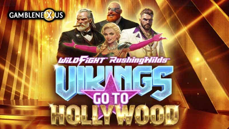 Vikings go to Hollywood Slot Logo