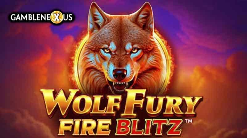 Wolf Fury Fire Blitz Slot Logo