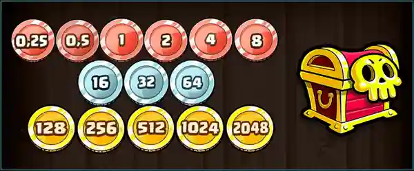 Coins and chests