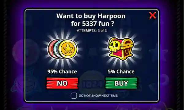 Buying a Harpoon