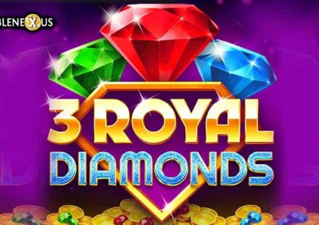 3 Royal Diamonds Slot Logo